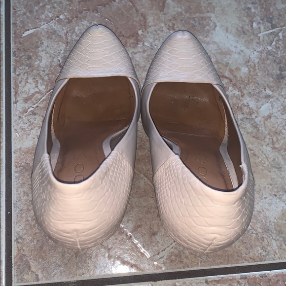 Aldo Mound Heels Shoes Size 6.5 Nude - Picture 7 of 10